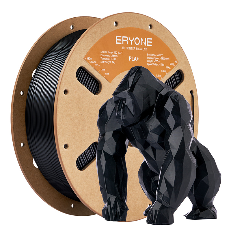 3D Printing Nylon Filament - ERYONE 1 KG PLA Plus Filament