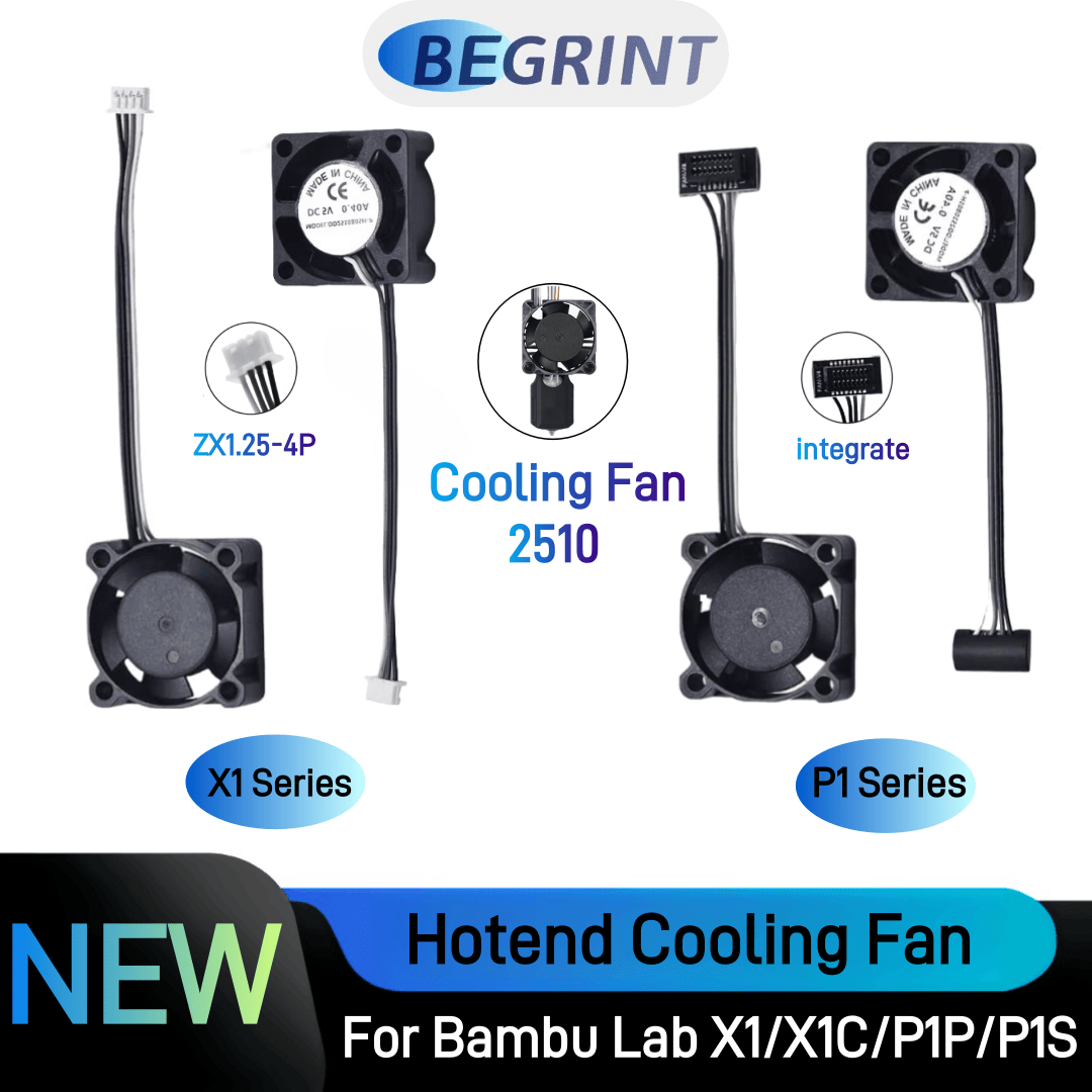 3D Printing Bambu Lab A1 - Ventilateur 2510 pour Bambu Lab X1/P1,