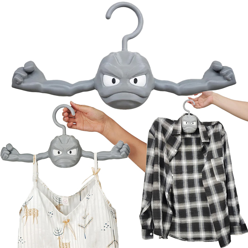 3D Printing Character - Cintres créatifs amusants en forme de