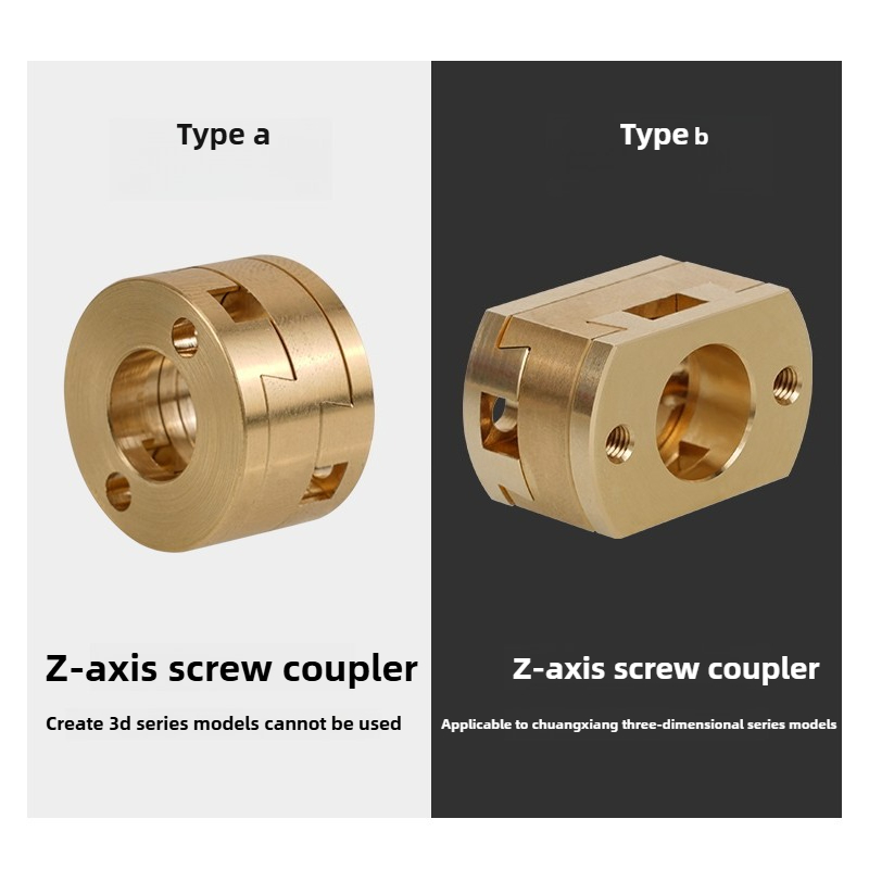 Z Axis Stabilizer 3D - Acouplement Oldham à vis mère T8