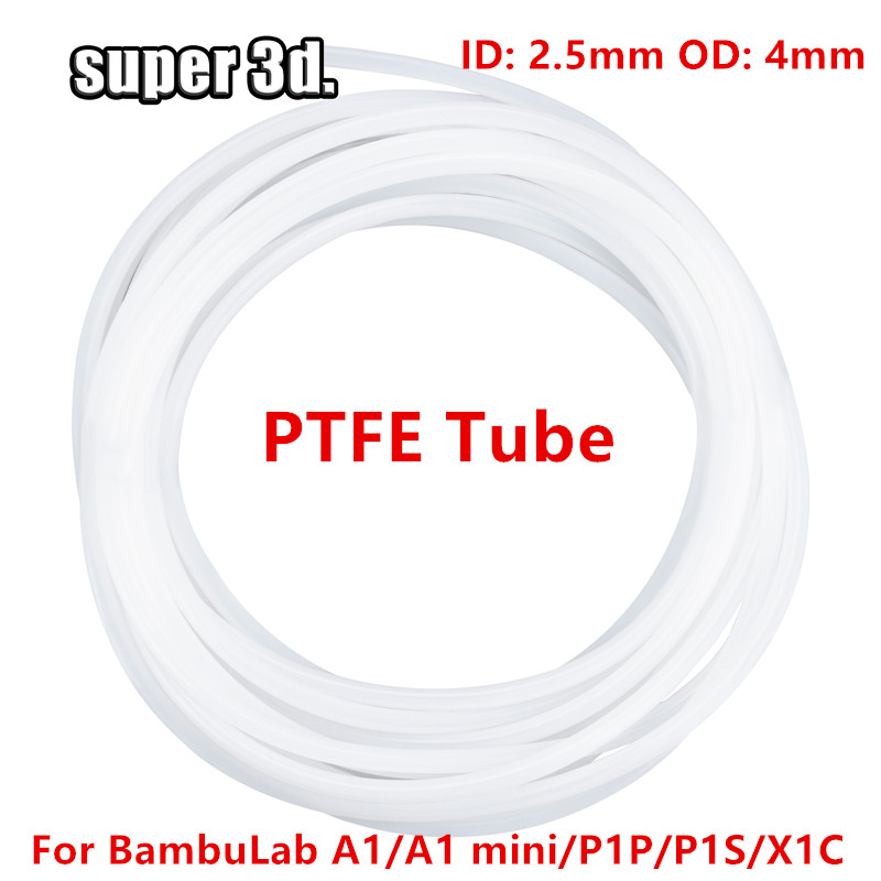 3D Printing Bambu Lab A1 - Tube PTFE Bambu Lab 1/2/50M, diamètre