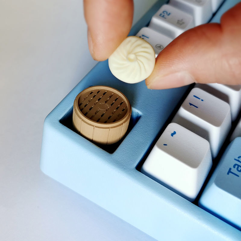 3D Printing Keyboard Keys - Boulettes de petits pains cuits à