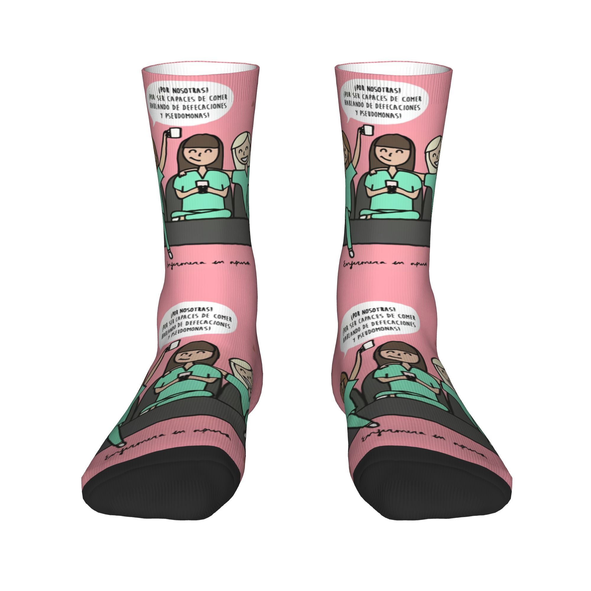 3D Printing For Medical - Chaussettes Kawaii Enfermera En Apuros pour