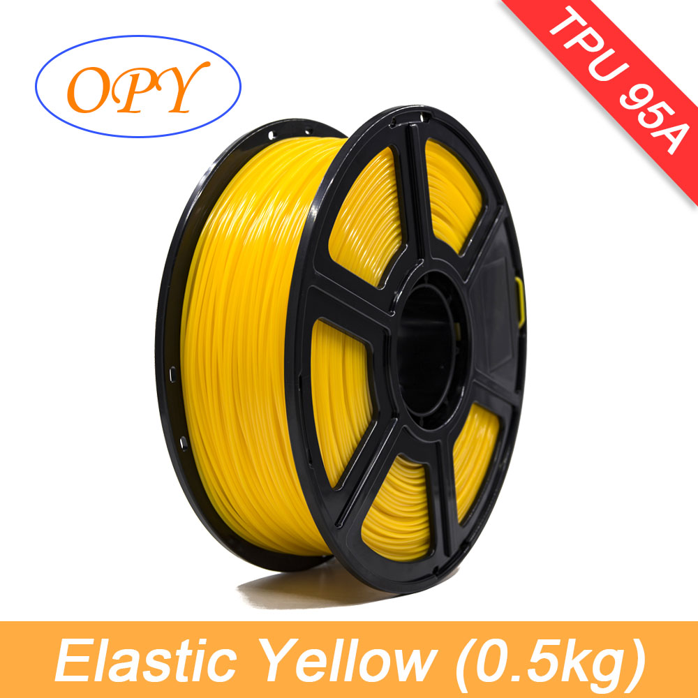 Tpu Flexible Filament - OPY TPU Filament Élastique 1.75mm 0.5KG