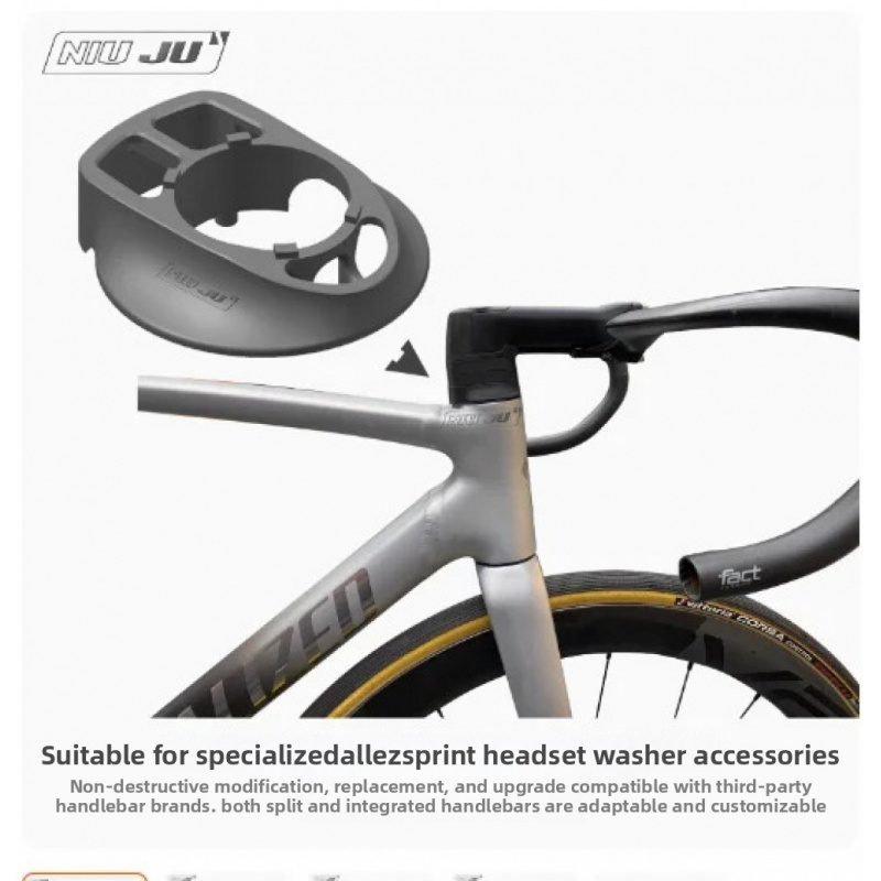 3D Printing Industrial - Entretoise conique de casque de vélo
