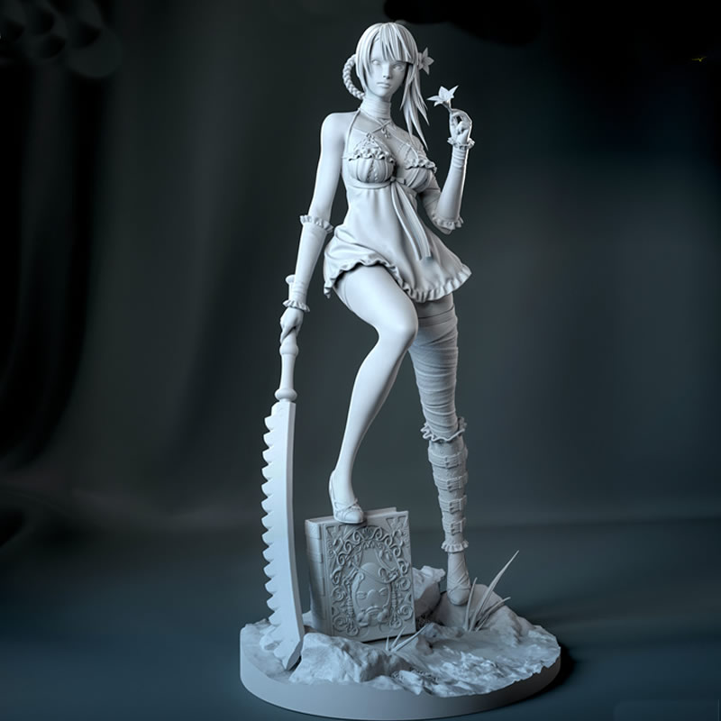 3D Printing Character - Kit de figurines Rick 6004 Kaine