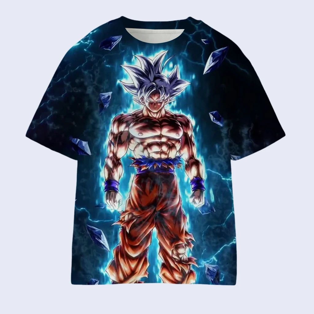 3D Printing Character - T-shirt imprimé 3D Dragon Ball style