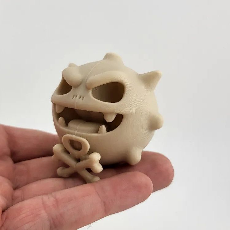 3D Printing Character - Figurine Pokémon Fossilisé Squelettique Imprimée en