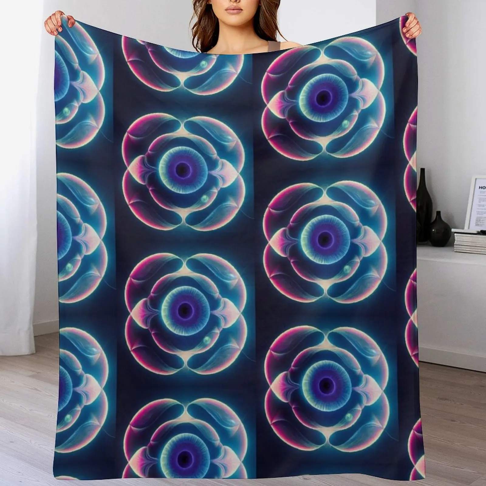 3D Printing Hologram - Couverture holographique à géométrie sacrée, couverture
