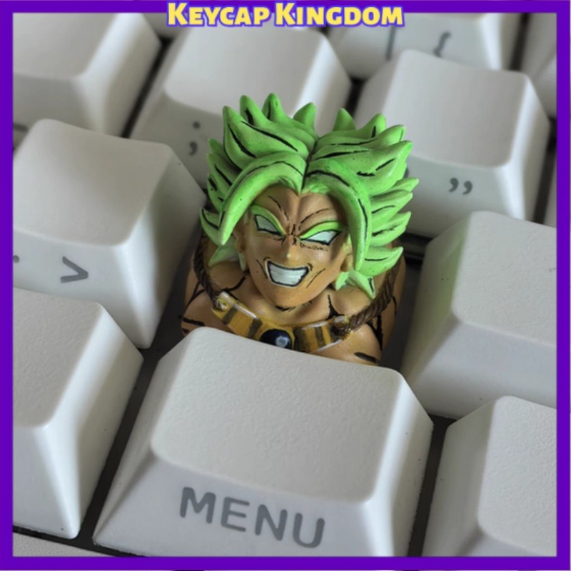 3D Printing Keyboard Keys - Clavier mécanique à thème Broly avec