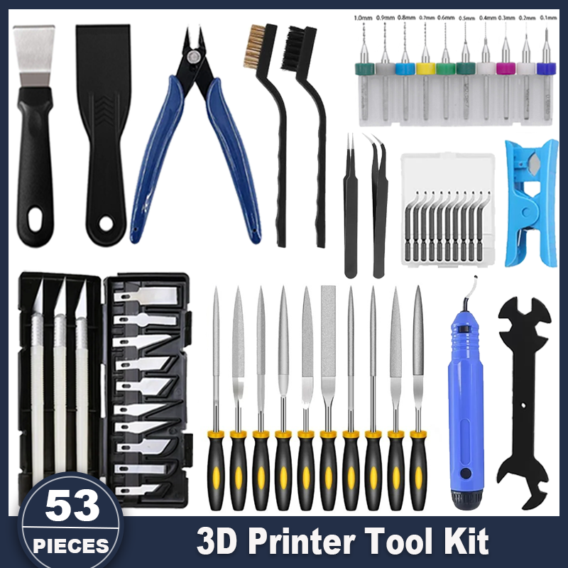 3D Printing Bambu Lab A1 - Kit d’outils pour imprimante 3D, 53