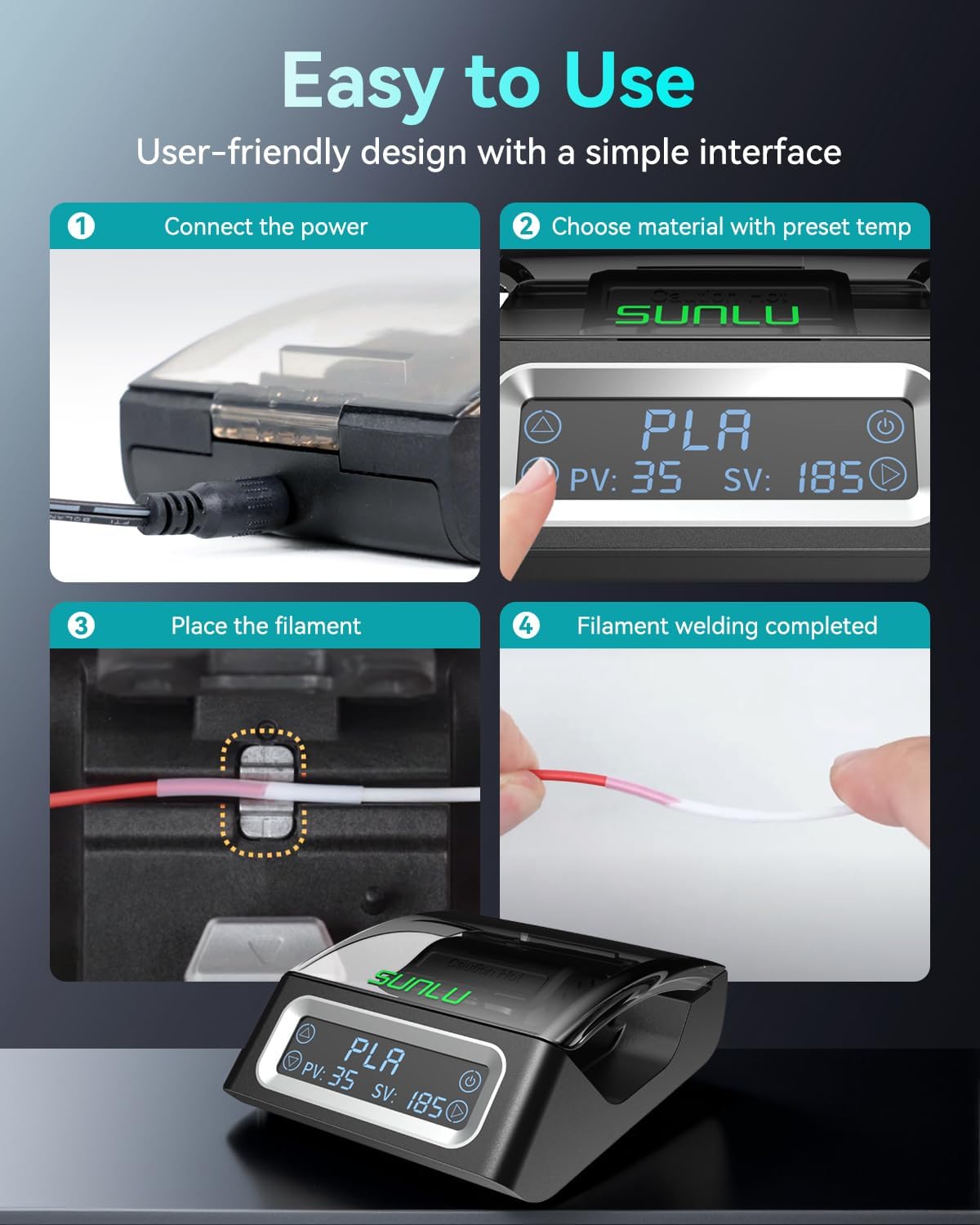 Connecteur de filament SUNLU F - 3D Printing Nylon Filament avis et prix