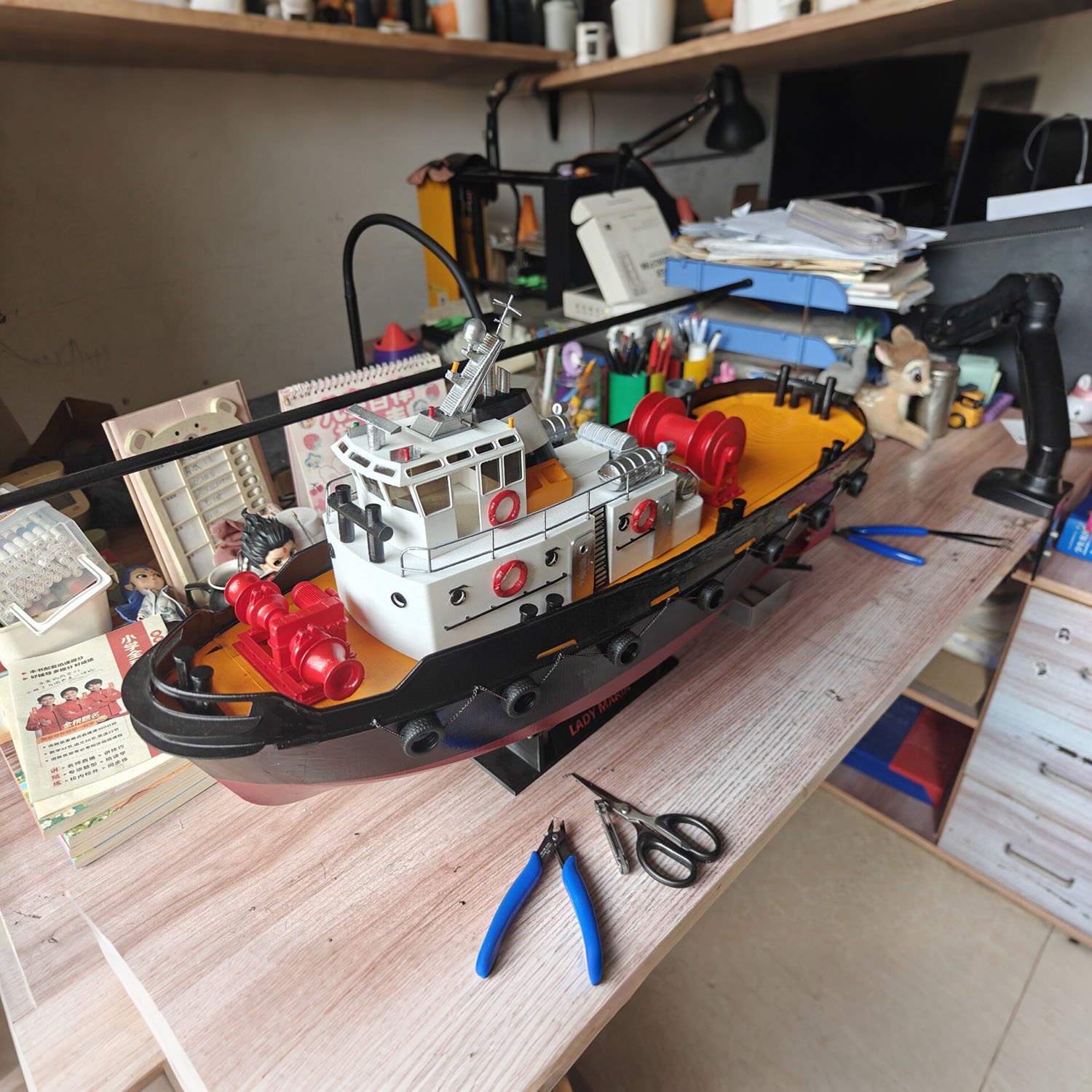 Bateau télécommandé 120 cm, ha - 3D Printing Rc Boat avis et prix