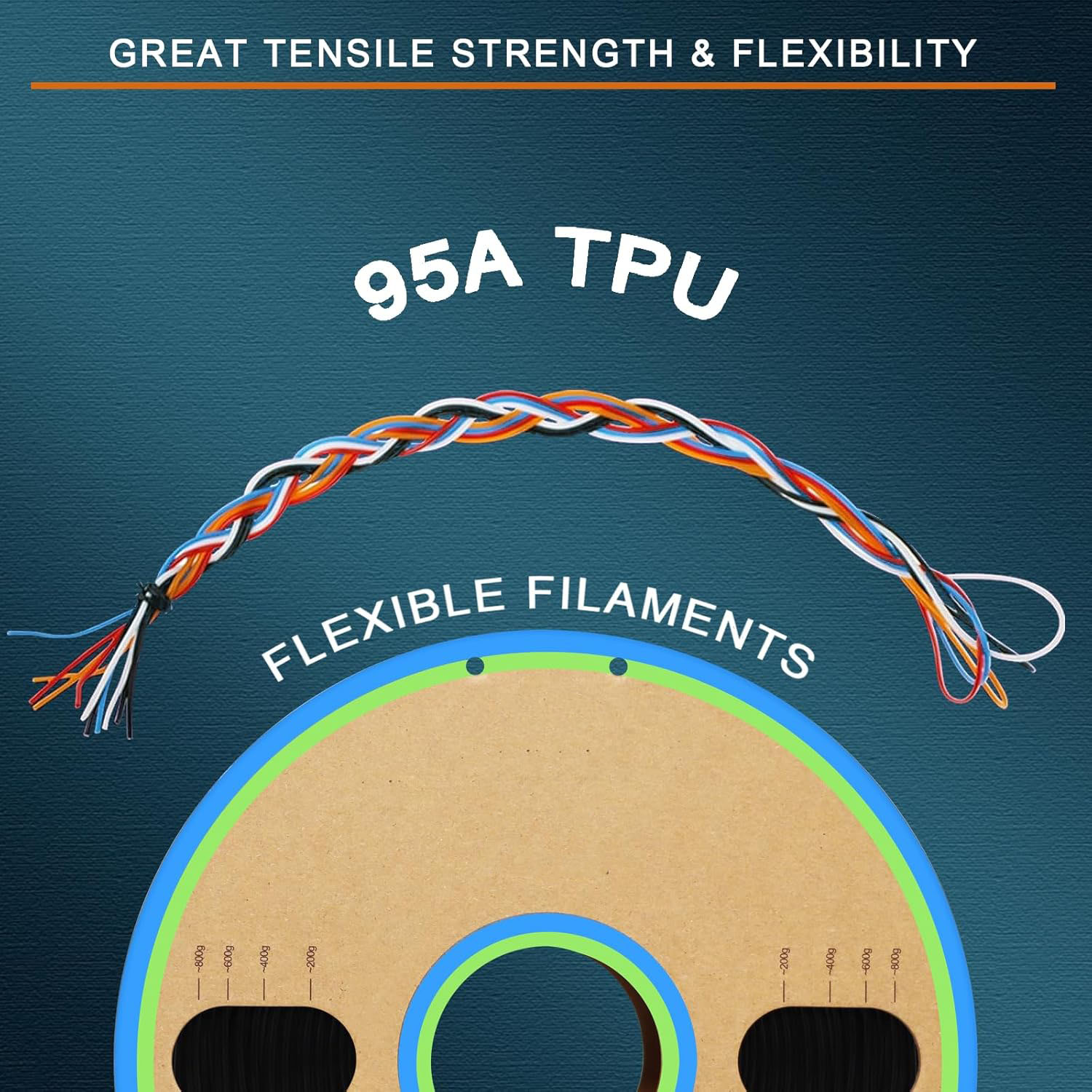 Filament TPU noir 1,75 mm, fle - Tpu Flexible Filament avis et prix