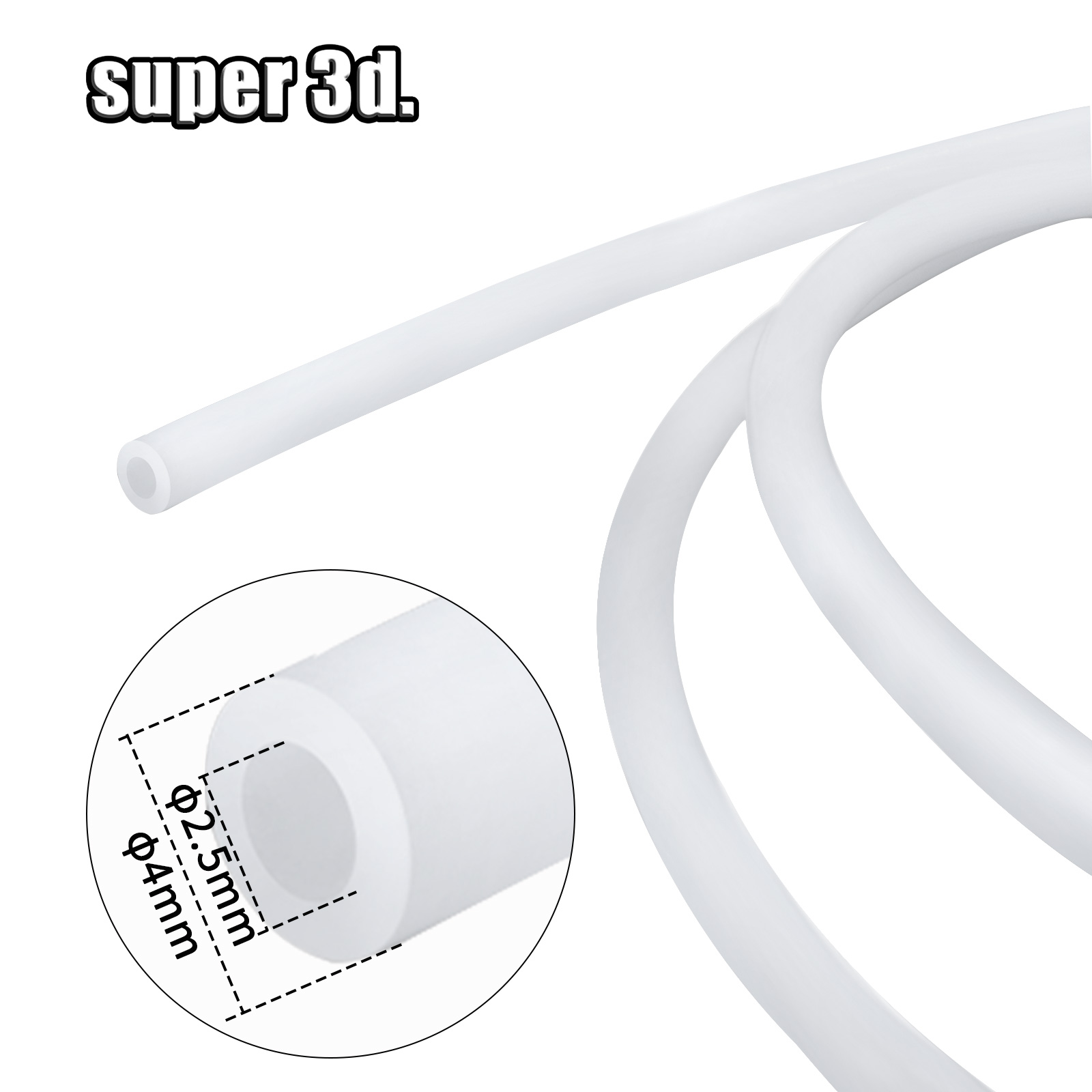 Tube PTFE Bambu Lab 1/2/50M, d - 3D Printing Bambu Lab A1 avis et prix