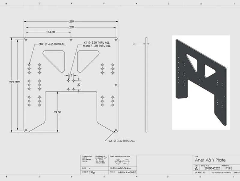 Anet – imprimante 3D A8 A6, pl - 3D Printing Industrial avis et prix