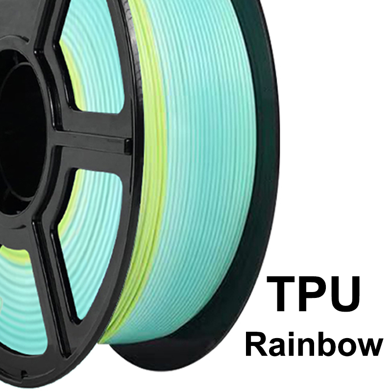 Filament Flexible arc-en-ciel  - Tpu Flexible Filament avis et prix