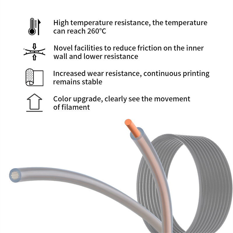 Tube PTFE en forme d'étoile à  - 3D Printing Pdf avis et prix