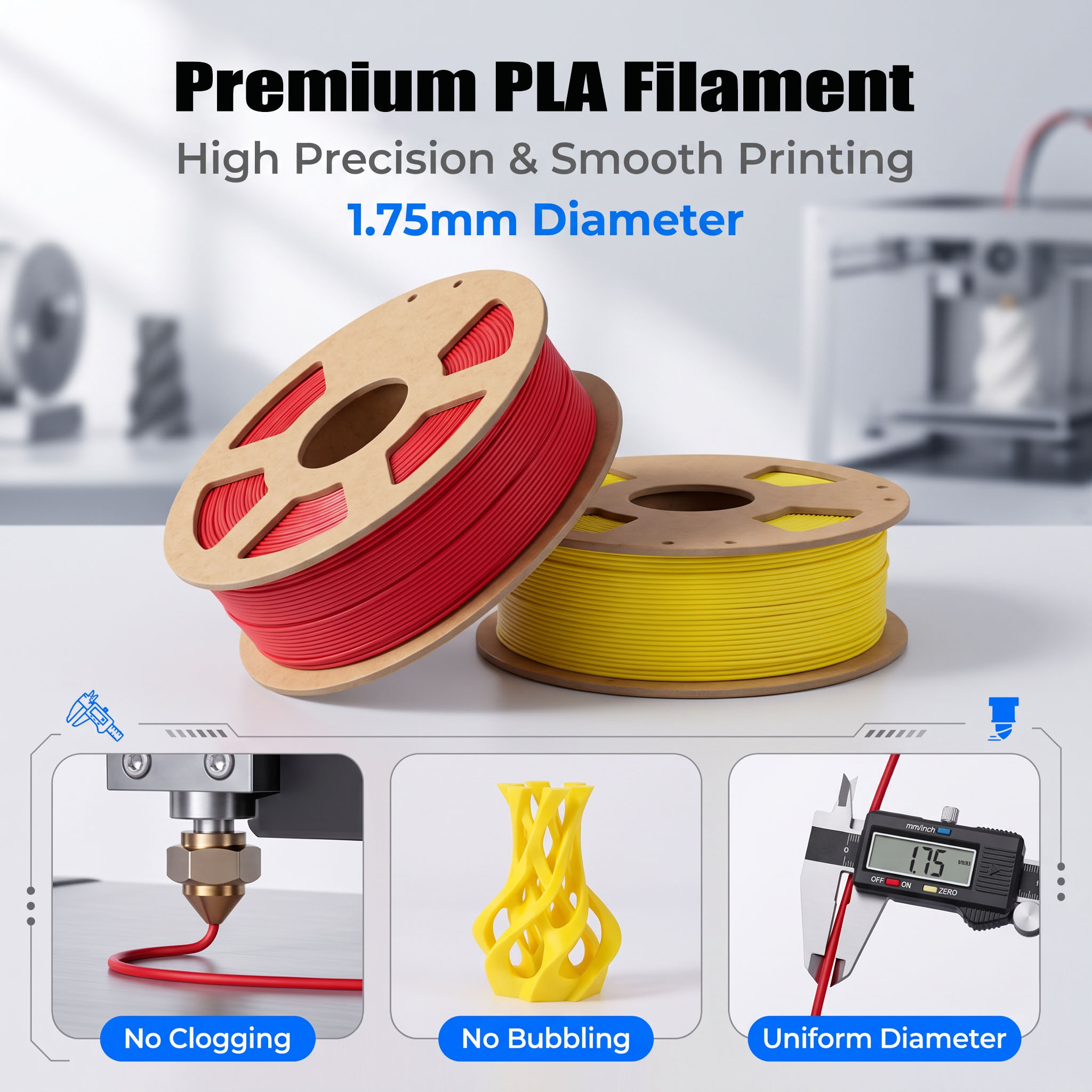 Filament PLA 4 couleurs 1,75 m - 3D Printing Nylon Filament avis et prix