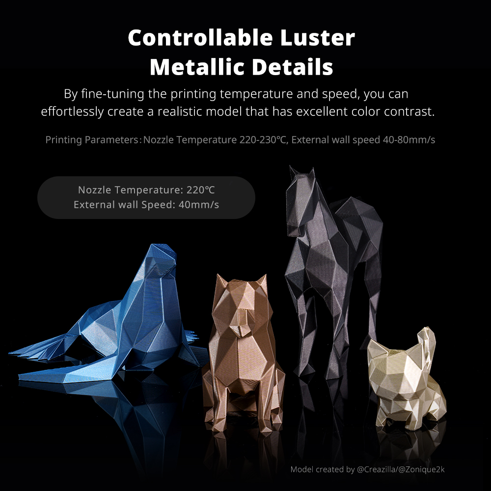 ANYCUBIC 4kg/1kg Filament Méta - 3D Printing Nylon Filament avis et prix