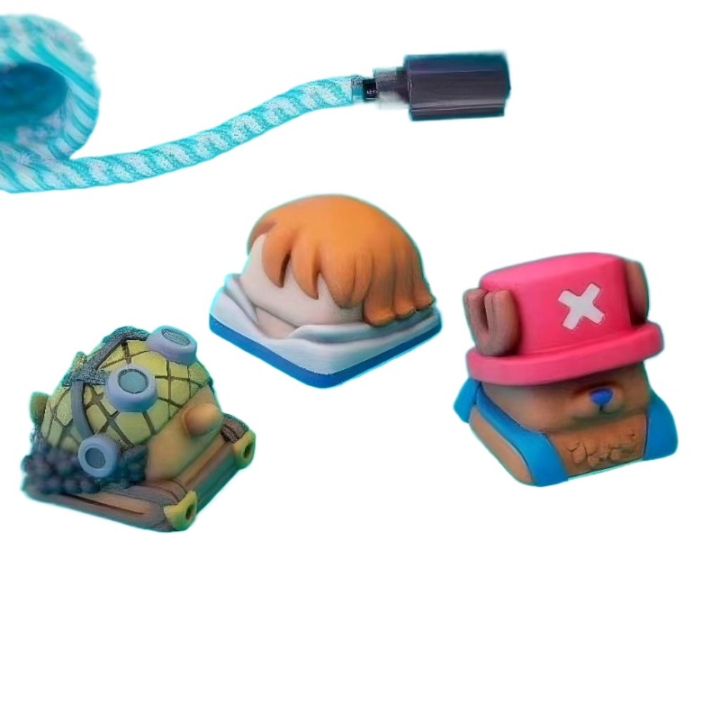 One Piece Chopper Nami anime d - 3D Printing Keyboard Keys avis et prix