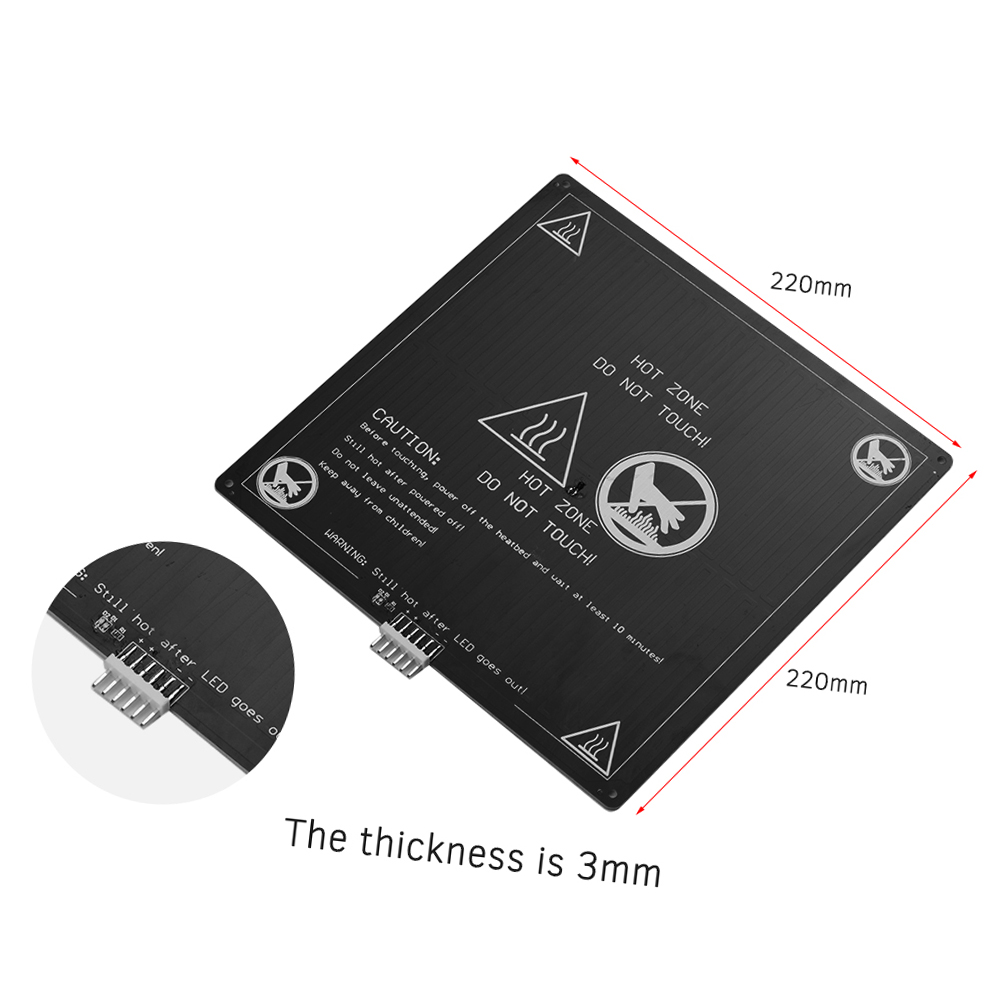 Lit chauffant en aluminium 12V - 3D Printing Industrial avis et prix