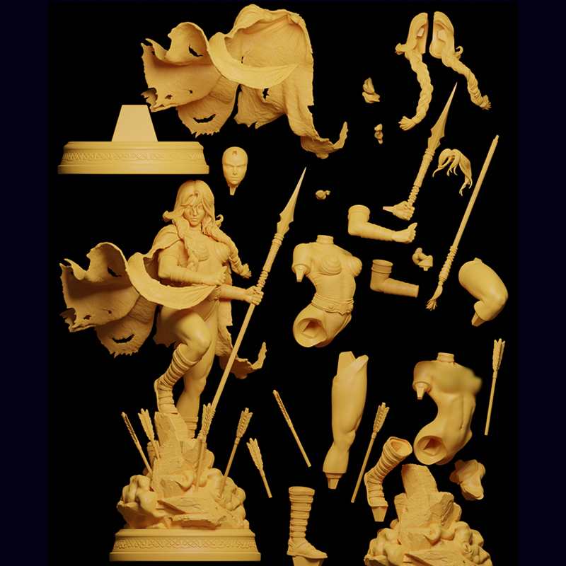 2 styles de figurines de jeu 6 - 3D Printing Character avis et prix