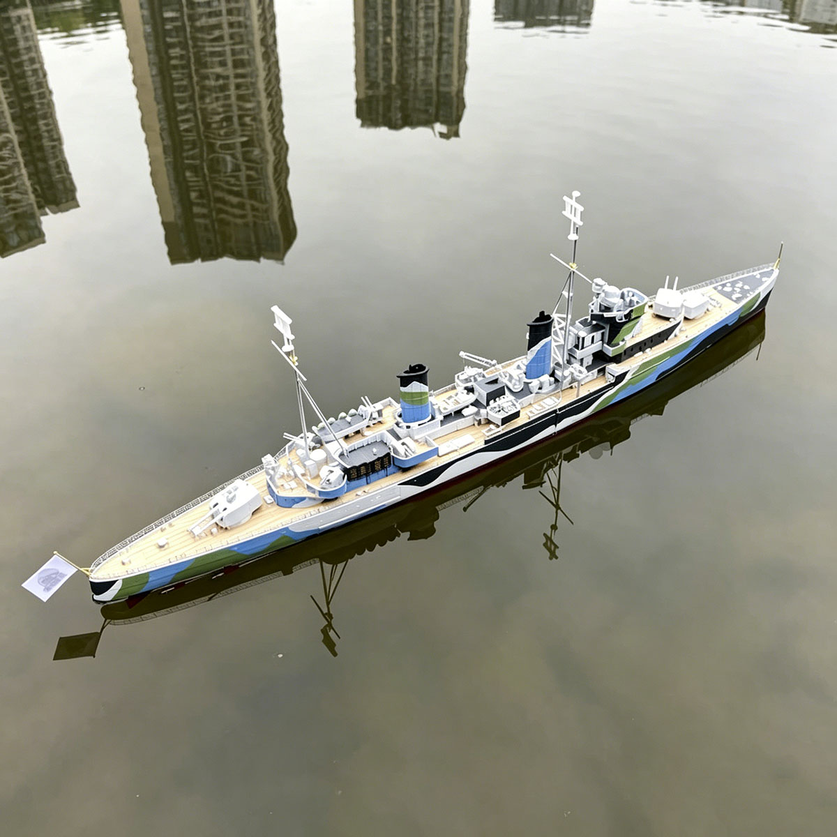 Bateau RC 1/200 77cm, croiseur - 3D Printing Rc Boat avis et prix